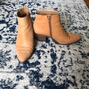 Lucky Brand Leather Linnea Booties